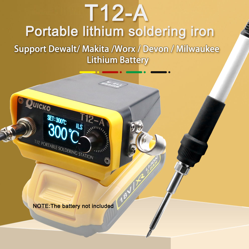 Milwaukee Drill M12 Fuel - Беспроводная паяльная станция STM32 V3 T12-A,