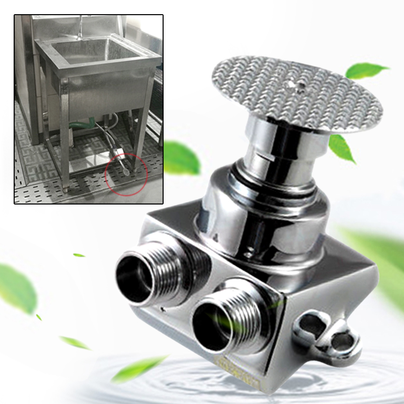 Basin Mixer Cartridge - Педальный клапан 1 шт., медная напольная
