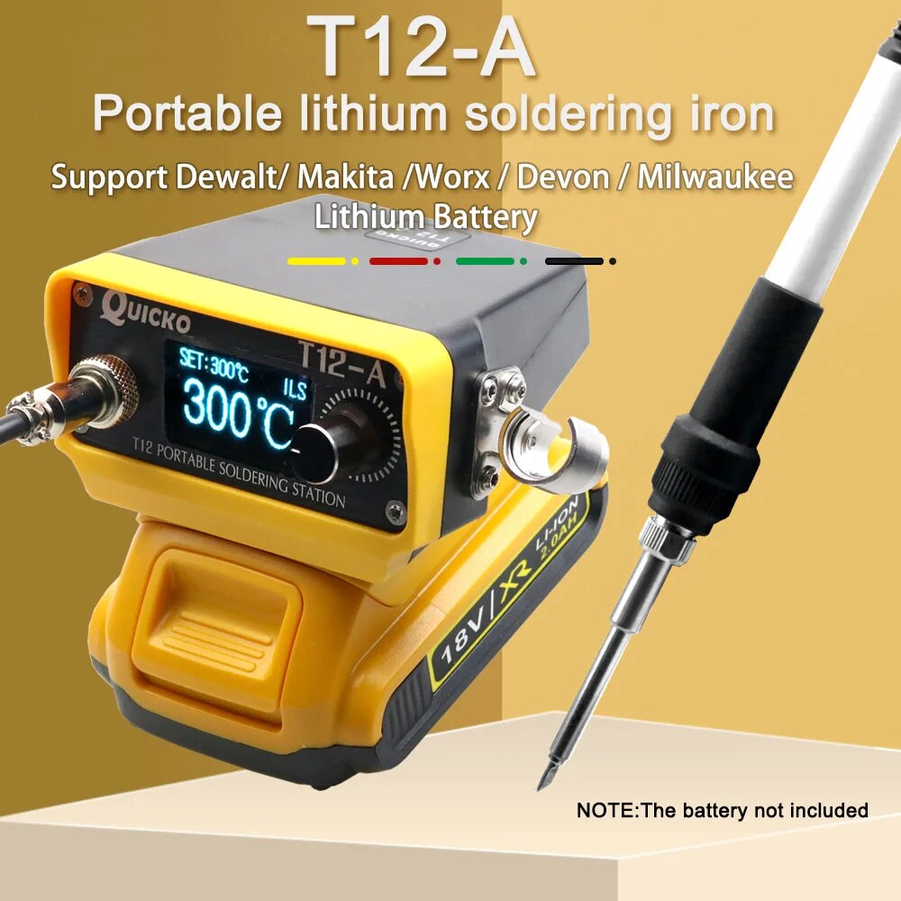 Milwaukee Drill M12 Fuel - Беспроводная паяльная станция T12 72 Вт,