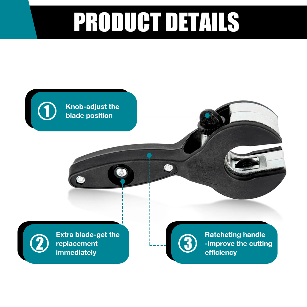 Труборез с храповым механизмом – обзор и цена Pipe Cutter Ratchet