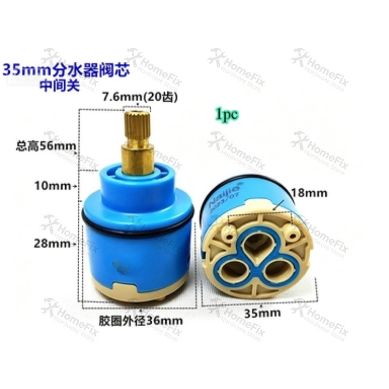 1 шт. керамический картридж дл – обзор и цена Basin Mixer Cartridge