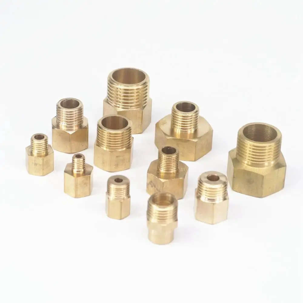 2 шт., латунный редуктор с шес – обзор и цена Compression Fitting Brass