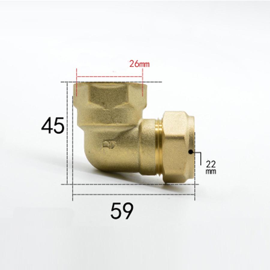 Подходящая трубка OD 22 мм x 3 – обзор и цена Compression Fitting Brass