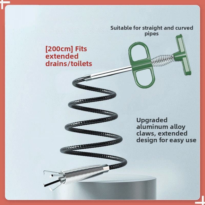 Зеленый гибкий трос-прочистите – обзор и цена Drain Snake Flexible